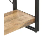 vidaXL 5-Tier Bookcase 140x30x180 cm Solid Mango Wood