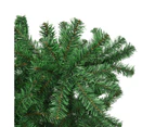 Upside-down Artificial Christmas Tree with Stand Green 240 cm