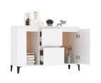 vidaXL Sideboard White 104x35x70 cm Engineered Wood