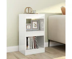 vidaXL Book Cabinet/Room Divider High Gloss White 40x30x72 cm