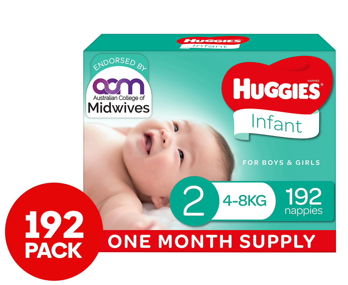 Huggies 192 size sales 4