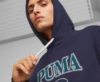 Puma Men's Squad Fleece Hoodie - Navy