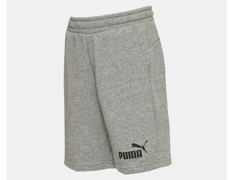 Puma Youth Boys' Essentials Sweat Shorts - Medium Grey Heather