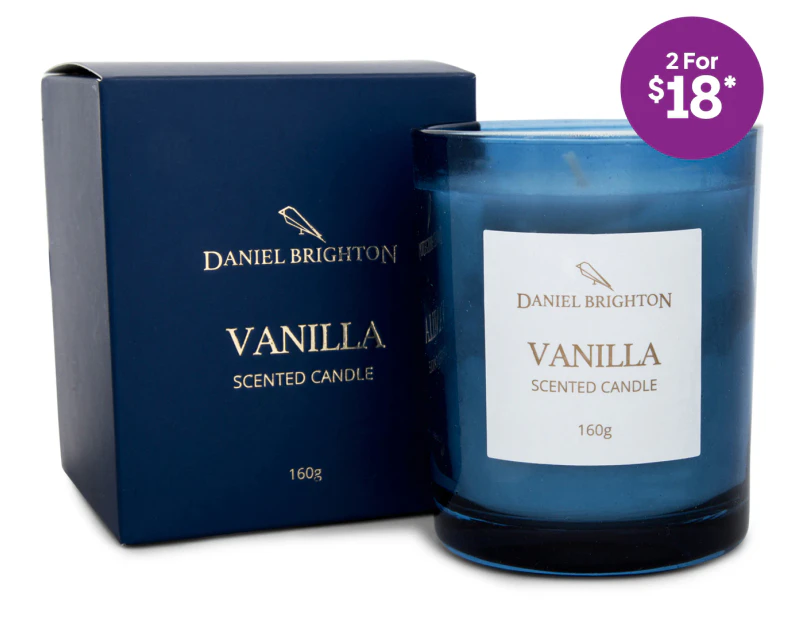 Daniel Brighton 160g Vanilla Scented Everyday Soy Candle