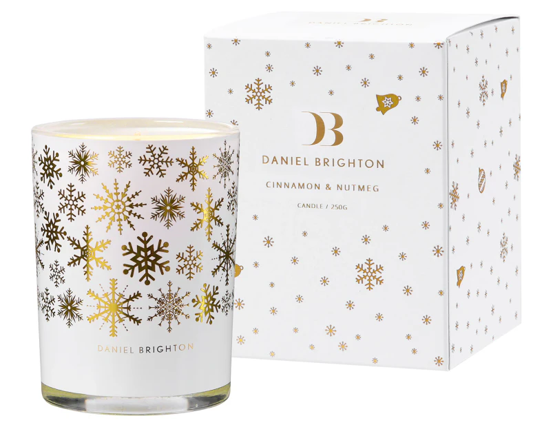 Daniel Brighton 250g Cinnamon & Nutmeg Christmas Collection Scented Candle