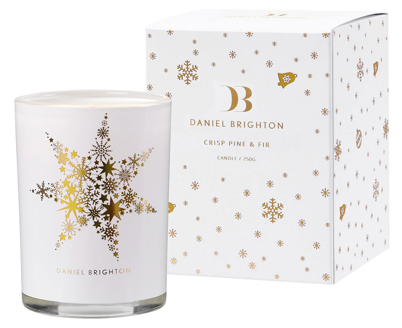 Daniel Brighton 250g Crisp Pine & Fir Christmas Collection Scented Candle