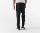 Adidas Men's Essentials Warm-Up 3-Stripes Joggers - Black/White