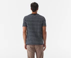Tommy Hilfiger Men's Stretch Stripe Tee / T-Shirt / Tshirt - Desert Sky