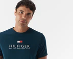 Tommy Hilfiger Men's Nathan Tee / T-Shirt / Tshirt - Classic Navy