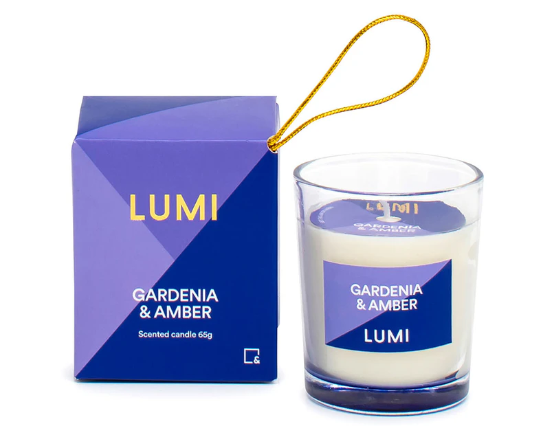 Salt & Pepper Gardenia & Amber Lumi Soy Candle 65g