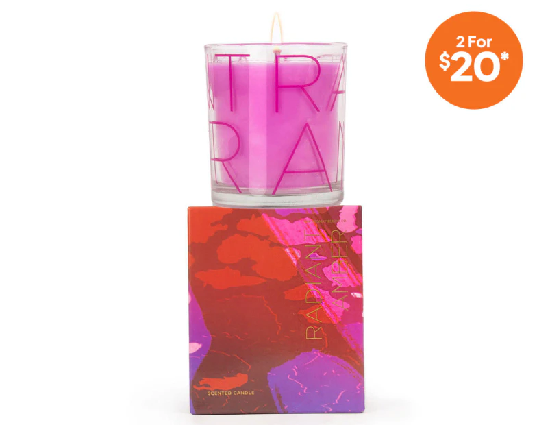 The Aromatherapy Co. Radiant Amber Scented Candle 100g