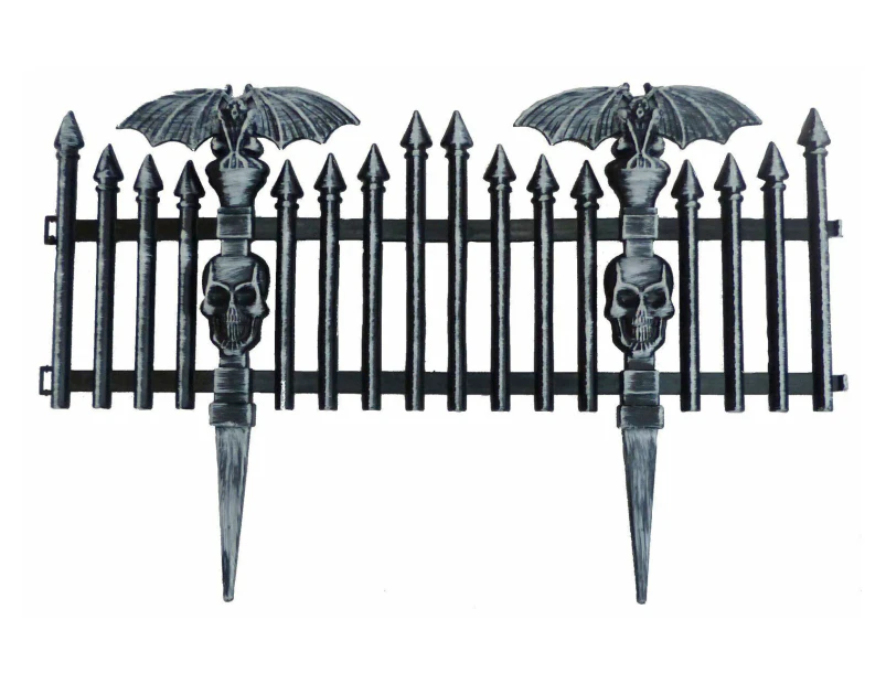 Bat Picket Fence Black