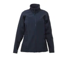 Regatta Womens Uproar Softshell Jacket (Water Repellent & Wind Resistant) (Navy/Navy) - RW1212