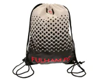 Fulham FC Fade Drawstring Bag (Black/White/Red) - SG30649