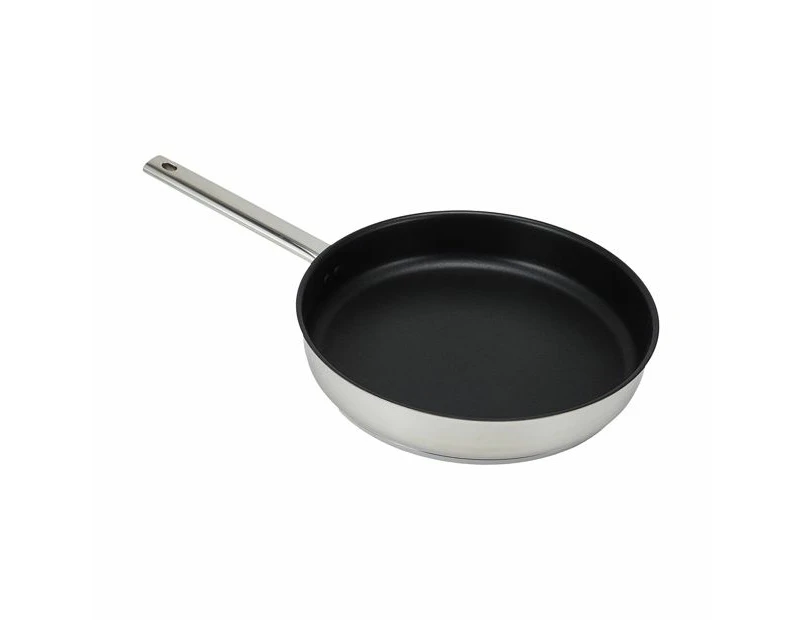 Stainless Steel Frypan, 28cm - Anko