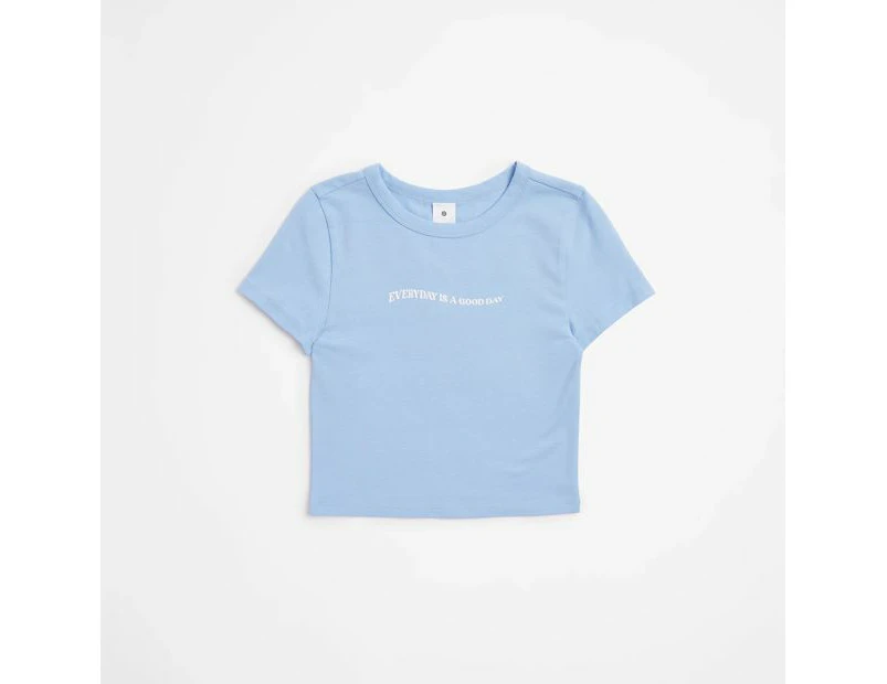 Target Baby Graphic Print T-shirt - Blue