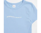 Target Baby Graphic Print T-shirt - Blue