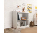 Kodu Cloud Kids Bookcase Bookshelf Open Shelving 3 Levels white