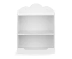 Kodu Cloud Kids Bookcase Bookshelf Open Shelving 3 Levels white