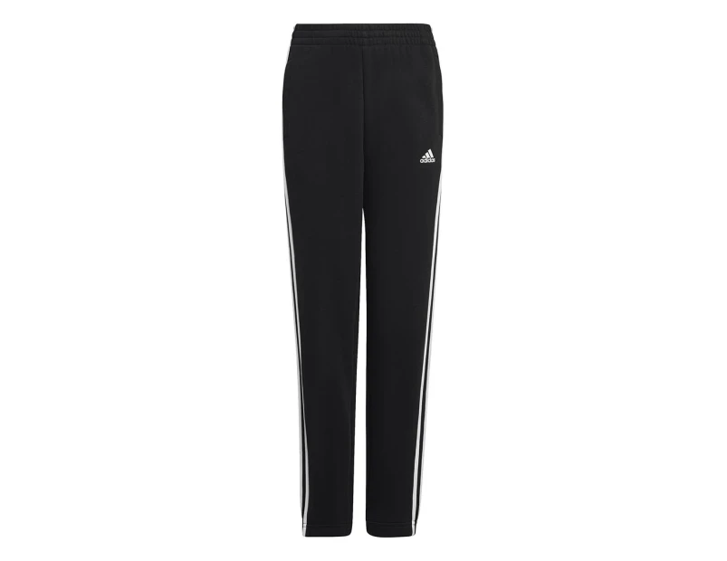 Adidas Youth Essentials 3-Stripes Fleece Pants / Tracksuit Pants - Black/White
