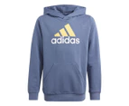 Adidas Youth Essentials Two-Coloured Big Logo Hoodie - Preloved Ink/Semi Spark/White