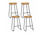 Tractor Bar Stools Set of 4 Kitchen Stool