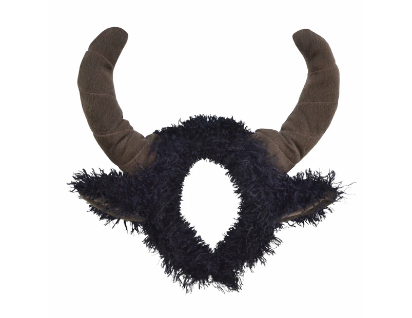 Bull Horns on Headband Soft with Ears