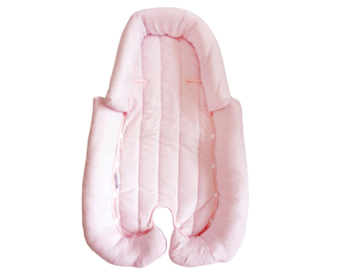 Playette All Around Travel Head Support Soft Plush Padding Baby/Infant 0m+ Pink