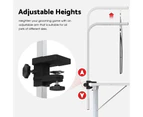 Advwin Pet Grooming Table Height Adjustable Arm Anti Slip Salon Vet W/basket