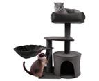 Paws & Claws Small Cats By Carlton Cat Condo - Dark Grey