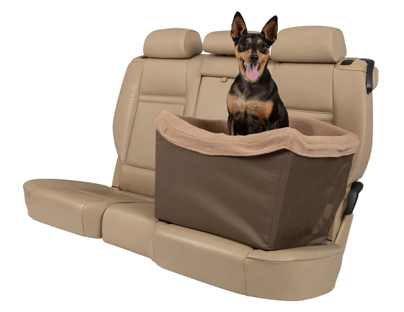 PetSafe Happy Ride Dog Safety Seat - Brown