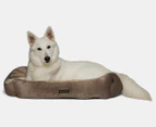 Paws & Claws Large Lux Walled Pet Bed - Taupe