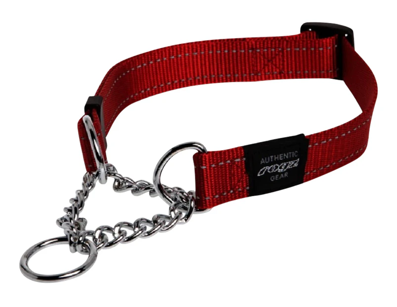 Rogz Dog Obedience Collar - Red