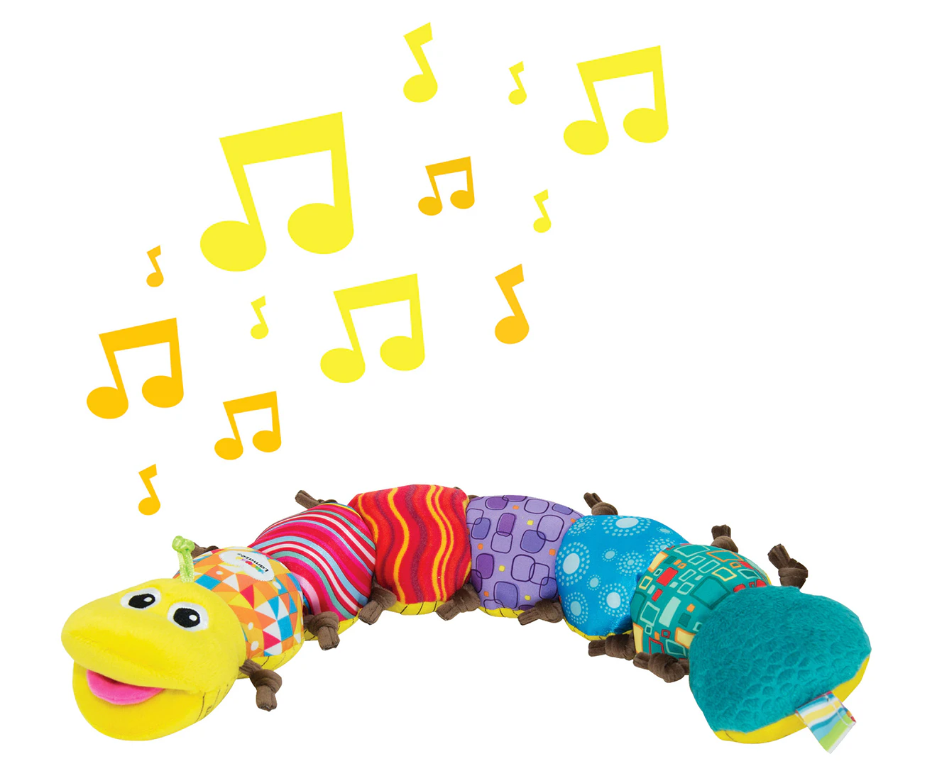 Lamaze Musical Inchworm Jingle Sound Baby/Kids Soft Plush Play Cuddle Toy 0m+