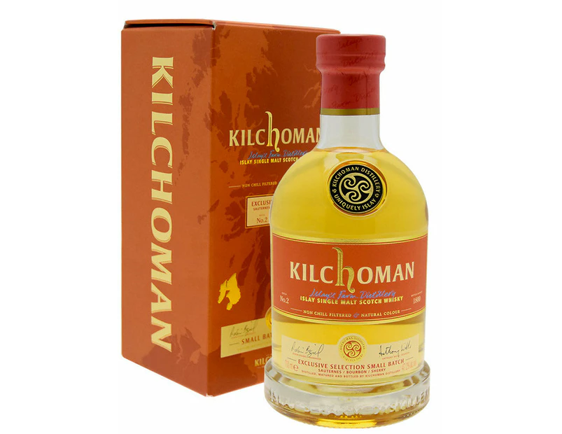 Kilchoman Exclusive Selection Small Batch No. 2 Single Malt Scotch Whisky 700ml