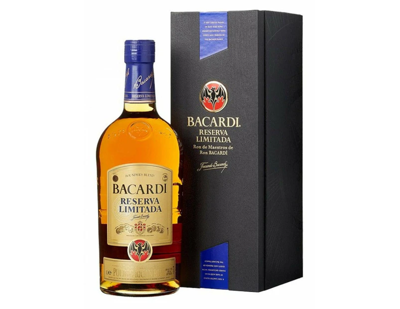 Bacardi Reserva Limitada Dark Rum 1l