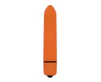 SunnyHouse G Spot Vibrator Vibrant Color Waterproof Silicone Vagina Vibrator G Point Sex Pleasure Massage Stick for Female-Orange