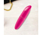 SunnyHouse Lipstick Shape ABS G-Spot Stimulation Adult Women Masturbation Vibrator Sex Toy-Rose Red