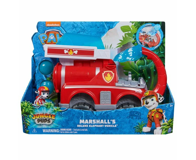 Paw Patrol Jungle Pups Marshall's Deluxe Elephant Vehicle Playset