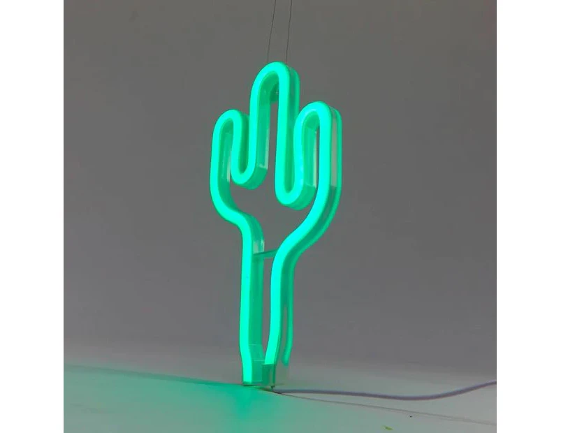 LED Neon Light, Cactus - Anko