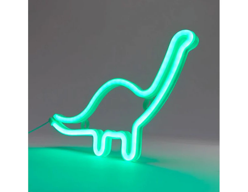 LED Neon Light, Dinosaur - Anko - Green
