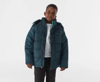 Calvin Klein Jeans Youth Boys' Ribbed Waist Puffer Jacket - Deep Forest