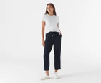 Tommy Hilfiger Women's Box Logo Sweatpants / Tracksuit Pants - Desert Sky