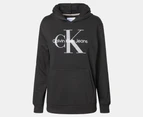 Calvin Klein Jeans Youth Boys' Old School Placement Logo Hoodie - Black