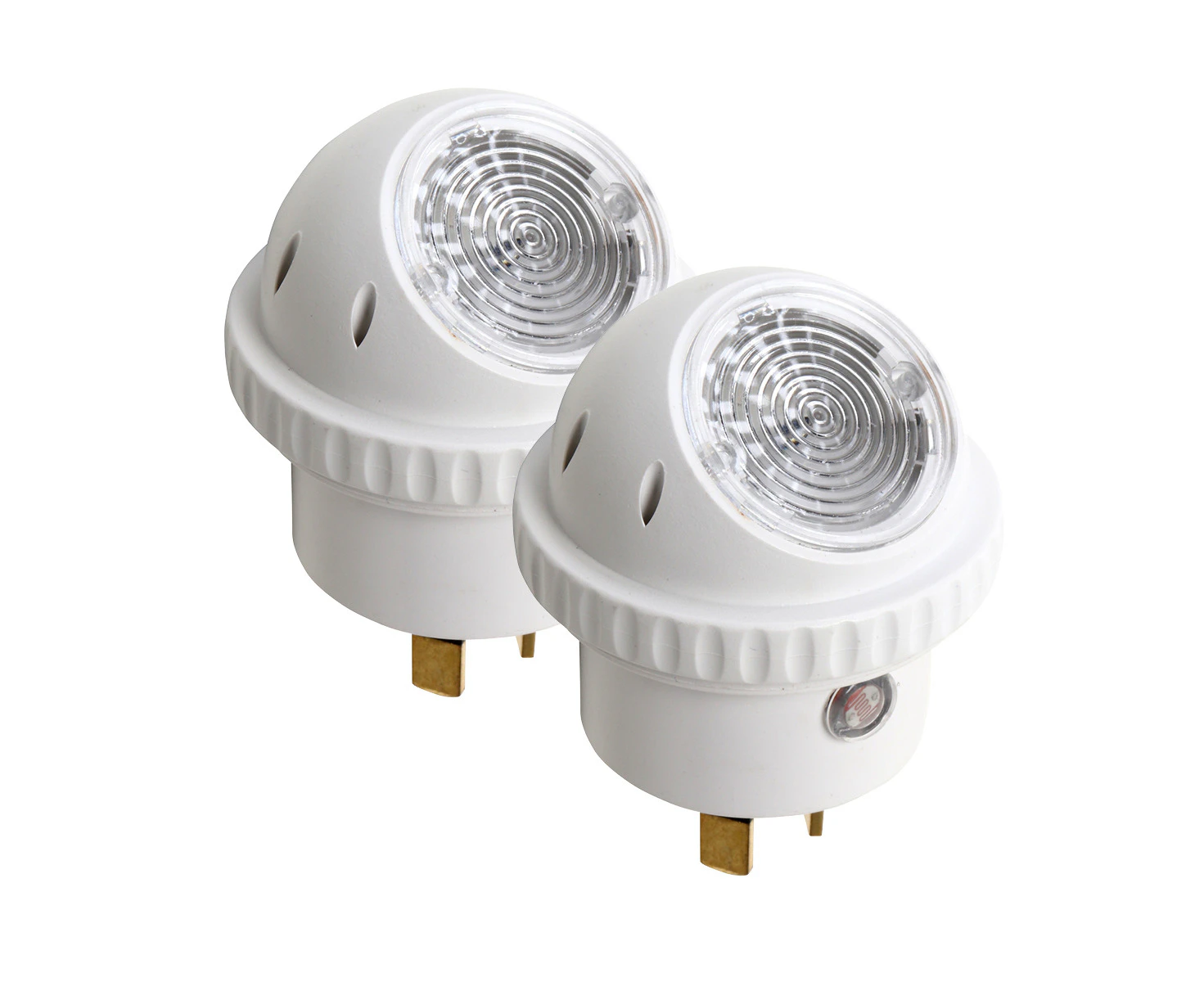 SAS Electrical 12PCE 360 Degree LED Auto Sensored Night Lights 6.5 x 5cm