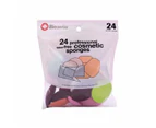 BioSwiss Professional Latex-Free Cosmetic Sponges -  Assorted 24 Pack