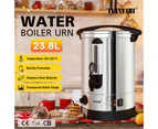 Maxkon Water Urn Kettle Dispenser Instant Hot Cold Tea Coffee Maker Commercial Home Camping Boiler Machine Stainless Steel with Tap 23.8L