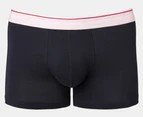 Tommy Hilfiger Men's Premium Essentials Trunks 3-Pack - Black/Blue/Pink/Antique Silver