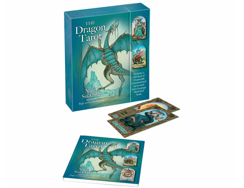The Dragon Tarot : Includes a full deck of 78 specially commissioned tarot cards and a 64-page illustrated book