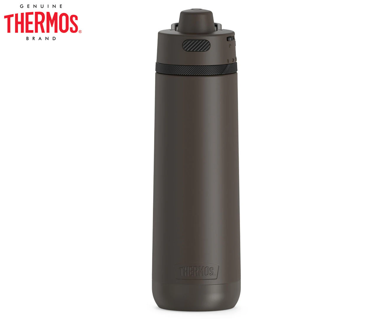 Thermos 710mL Guardian Vacuum Insulated Drink Bottle - Espresso Black